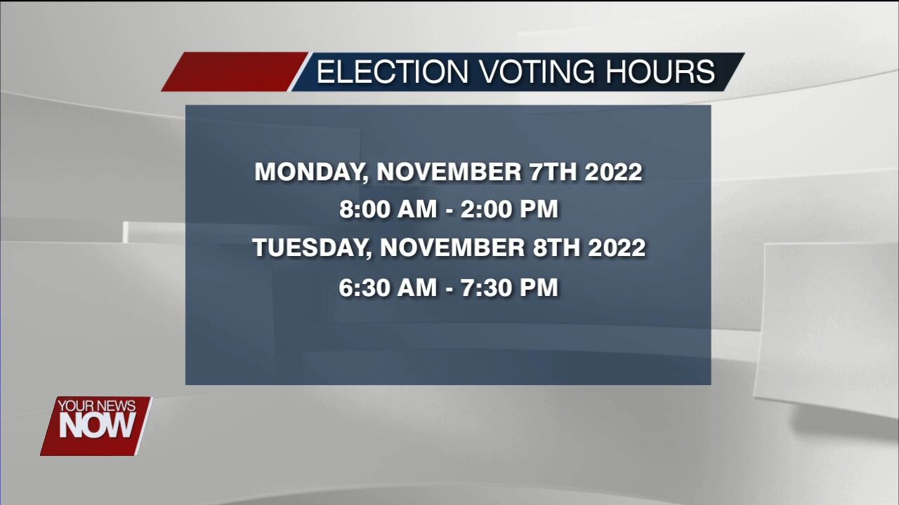 Voting reminders from the Allen County Board of Elections